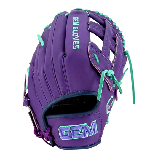 Gem Gloves Softball Fielding Glove - GEM117 Toxic Freeze – Product View | Smash It Sports | leather, kip, pro