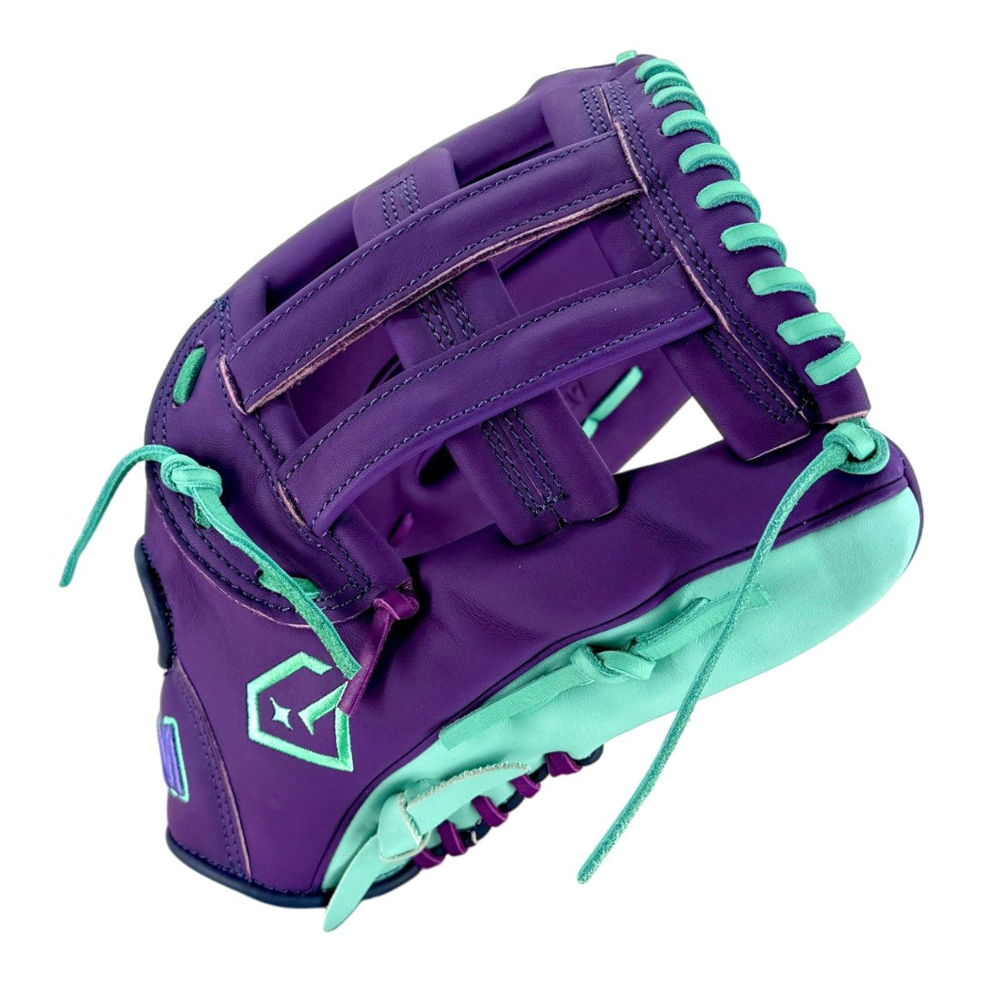 Gem Gloves Softball Fielding Glove - GEM117 Toxic Freeze – Product View | Smash It Sports | leather, kip, pro