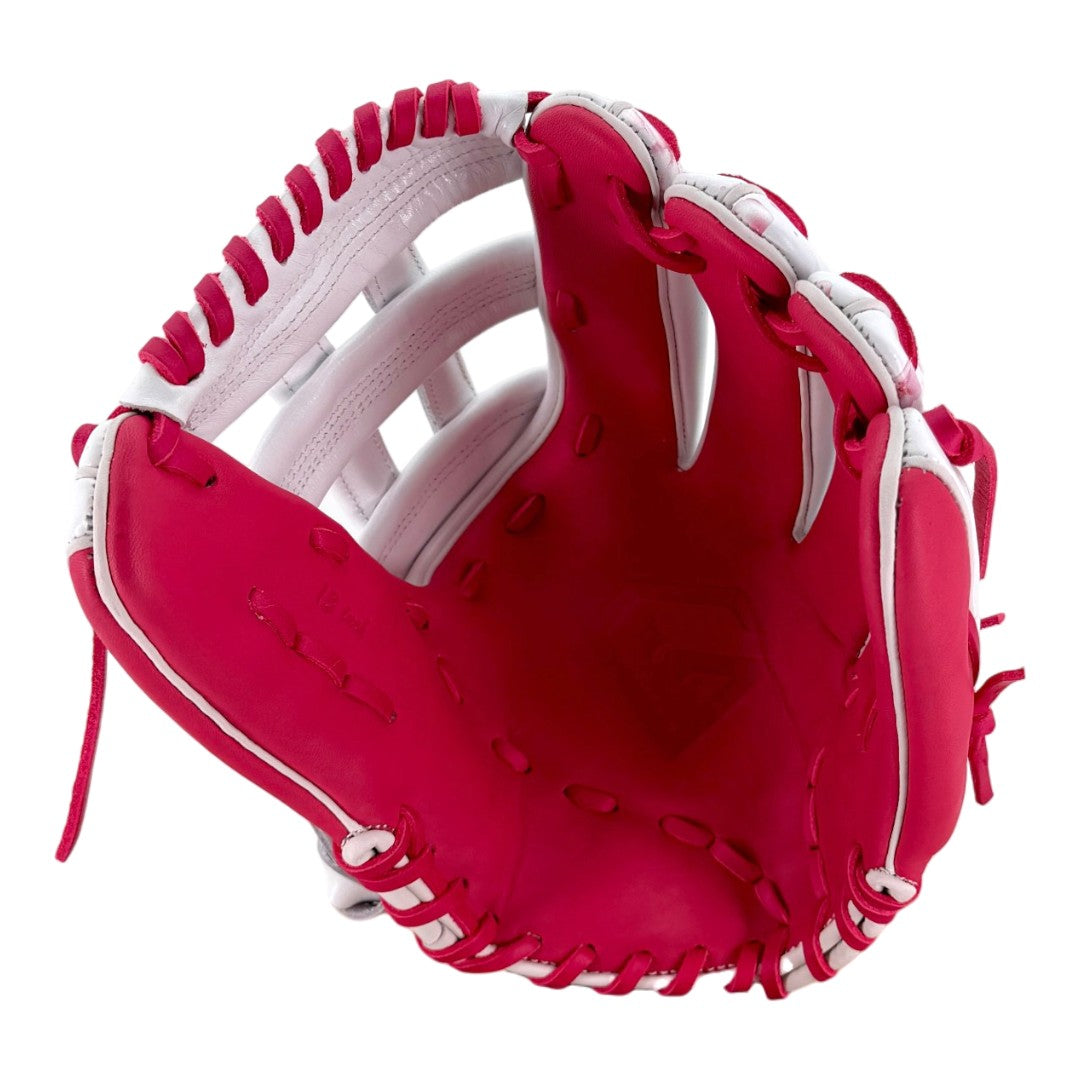 Gem Gloves Softball Fielding Glove - GEM101 Cherry Blossom – Product View | Smash It Sports | leather, kip, pro