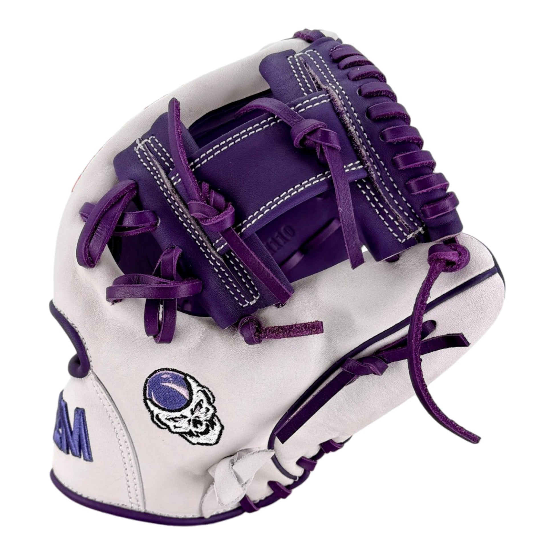 Gem Gloves Baseball Fielding Glove - GEM110 Frost Tyrant – Product View | Smash It Sports | leather, kip, pro