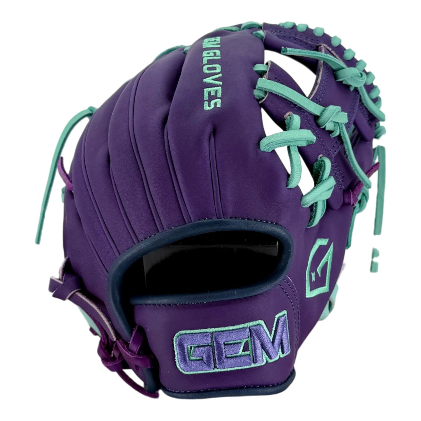 Gem Gloves Baseball Fielding Glove - GEM117 Toxic Freeze – Product View | Smash It Sports | leather, kip, pro