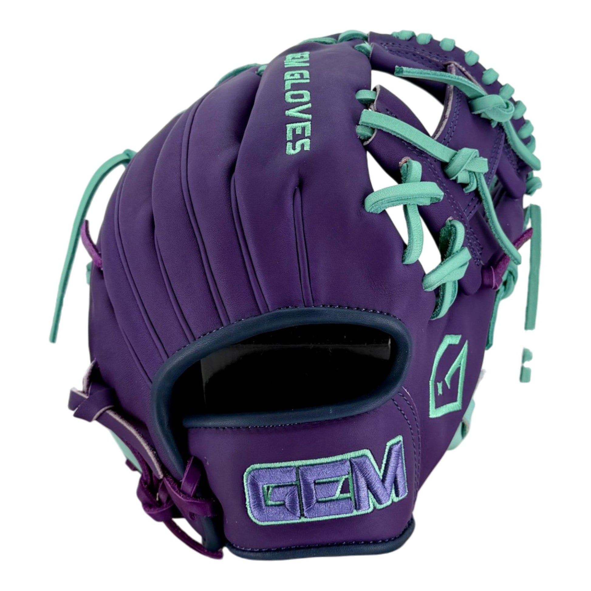 Gem Gloves Baseball Fielding Glove - GEM117 Toxic Freeze – Product View | Smash It Sports | leather, kip, pro