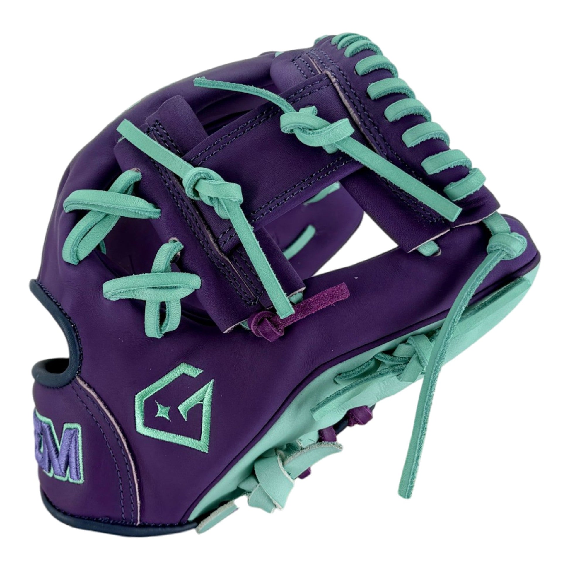 Gem Gloves Baseball Fielding Glove - GEM117 Toxic Freeze – Product View | Smash It Sports | leather, kip, pro