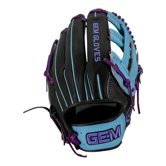 Gem Gloves Average Dudes Signature Model Softball Fielding Glove - GEM144 Purple Reign – Product View | Smash It Sports | lea