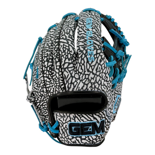 Gem Gloves Baseball Fielding Glove - GEM150 Carolina Elephant – Product View | Smash It Sports | leather, kip, pro