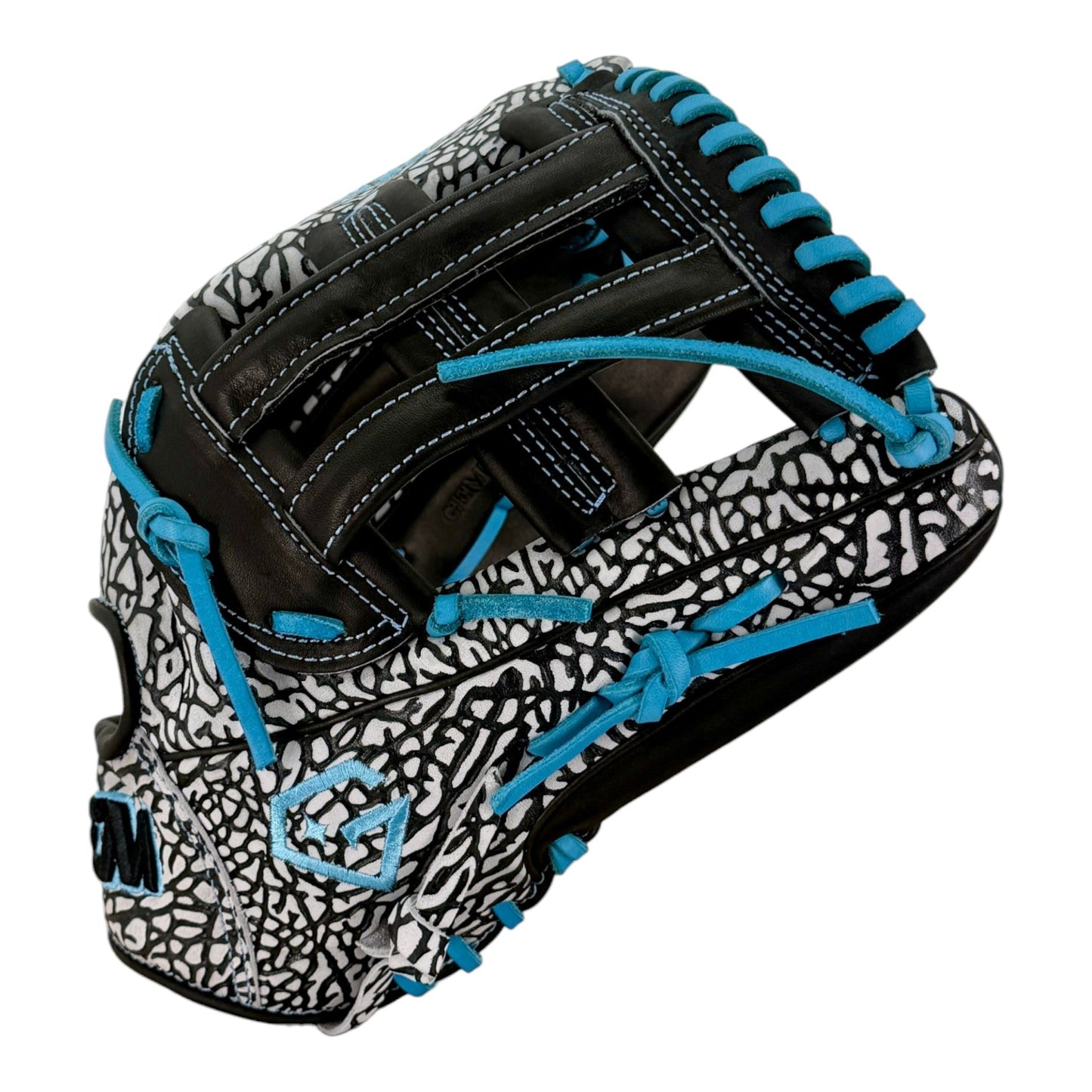 Gem Gloves Softball Fielding Glove - GEM150 Carolina Elephant – Product View | Smash It Sports | leather, kip, pro