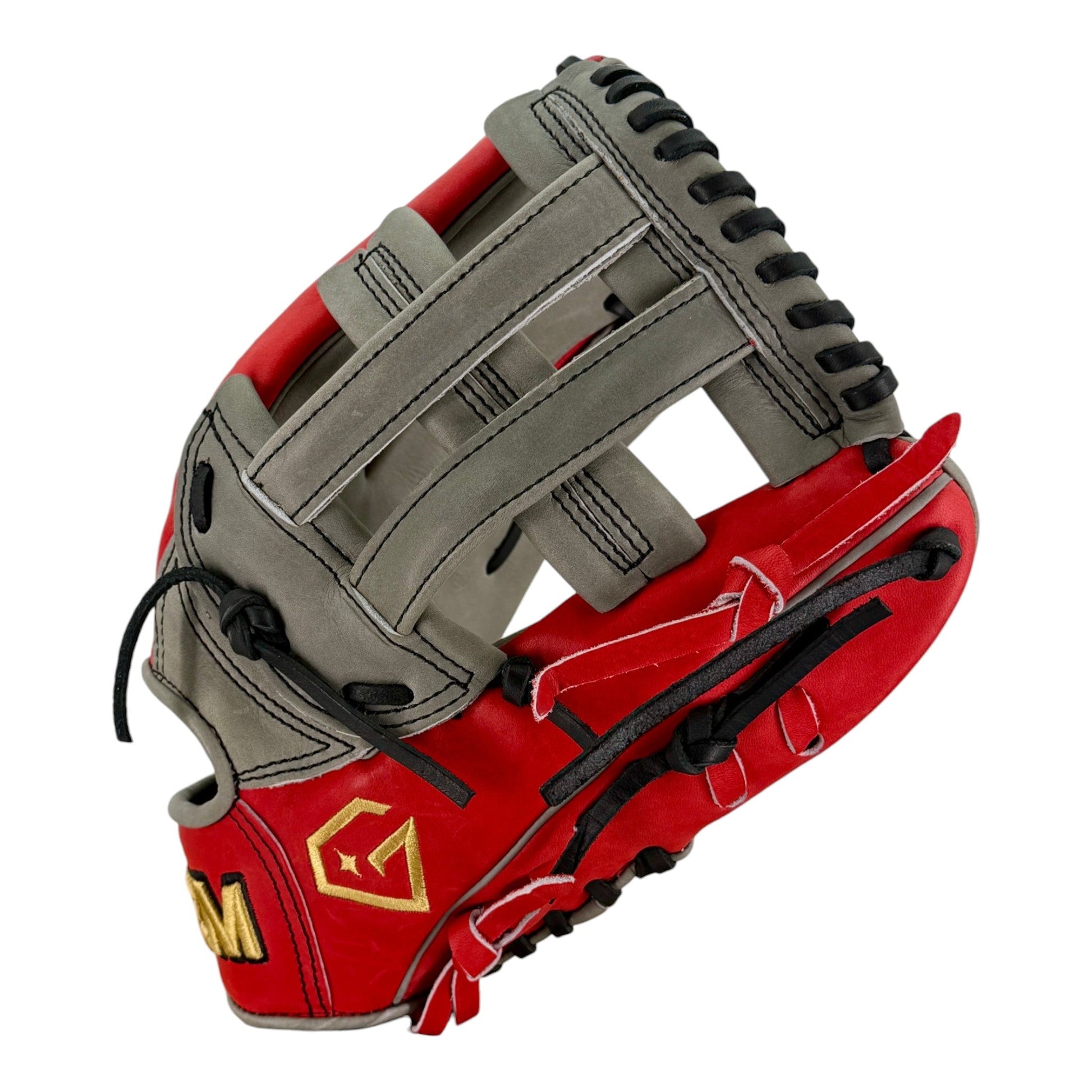 Gem Gloves Average Dudes Signature Model Softball Fielding Glove - GEM143 Royal Flush – Product View | Smash It Sports | leat