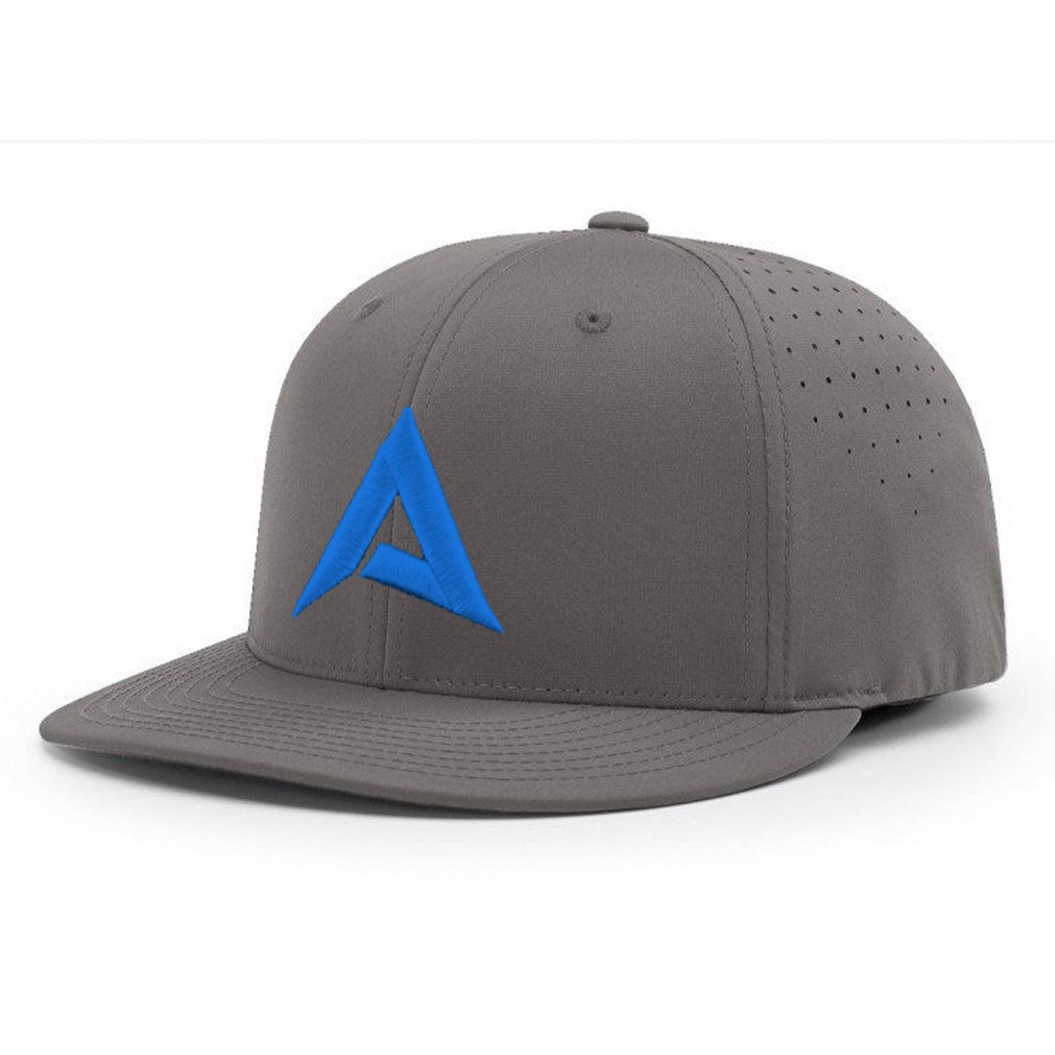 Anarchy CA i8503 Performance Hat - New Logo - Char/Royal - Smash It Sports