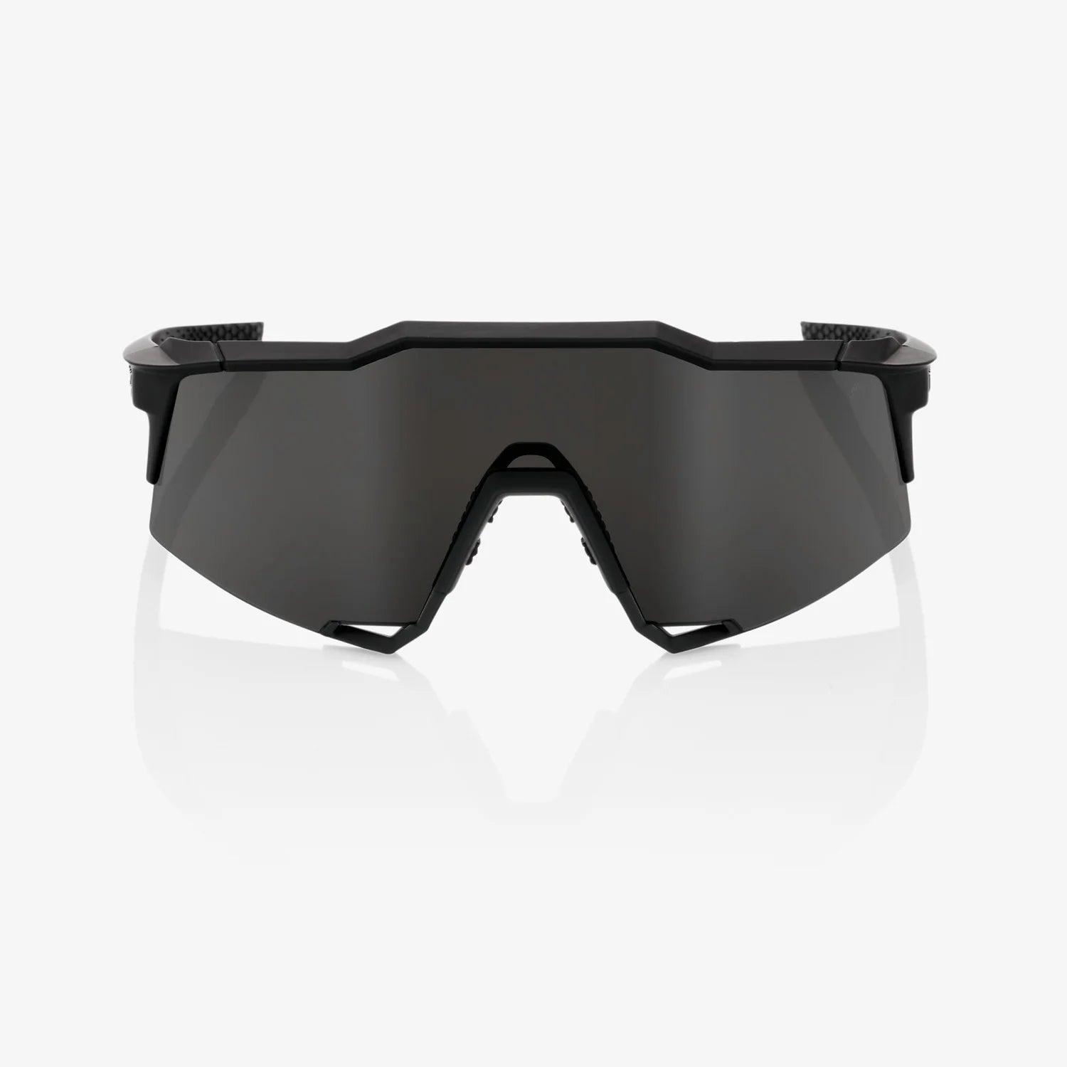 100 Percent Sunglasses - SPEEDCRAFT - Soft Tact Black - Smoke Lens - Smash It Sports