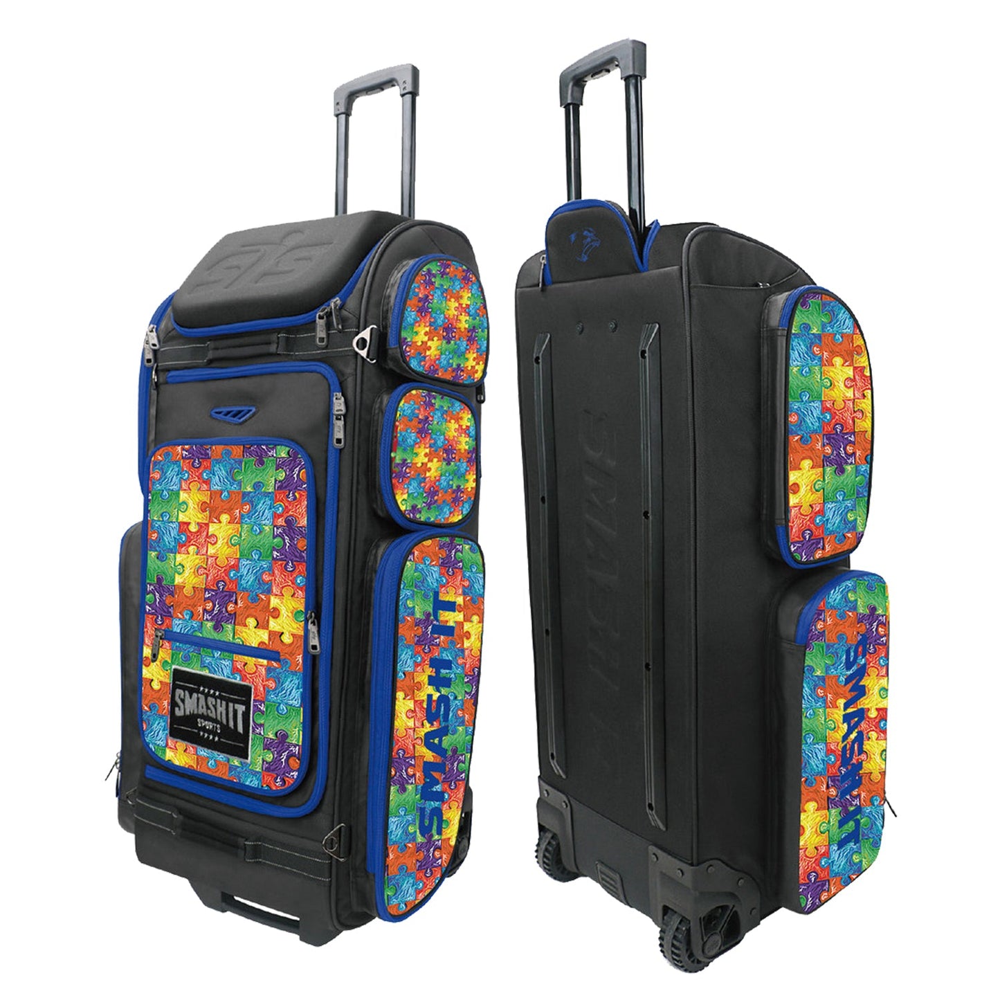 2025 Smash Ops Guerrilla V4 Roller Bag - Autism Awareness