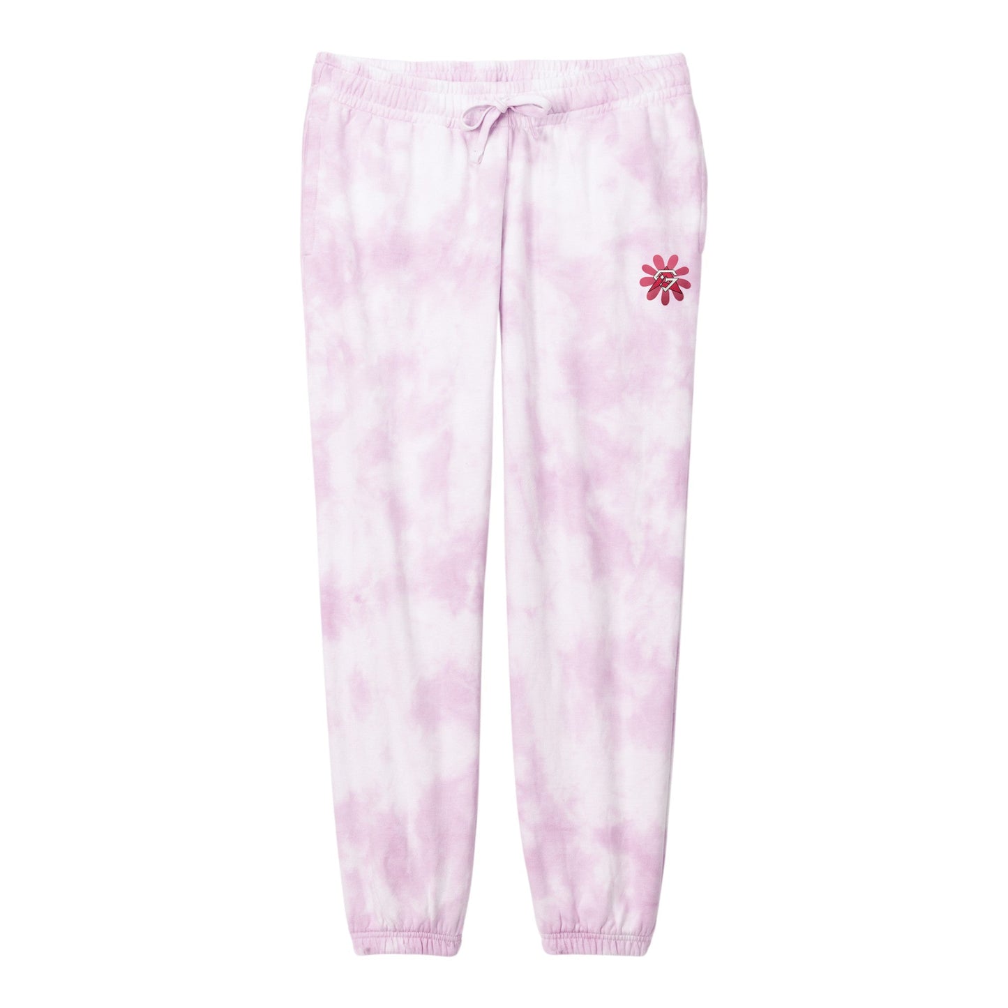 Women's Cloud Tie-Dye Premium Sweatpant - Flower Fusion