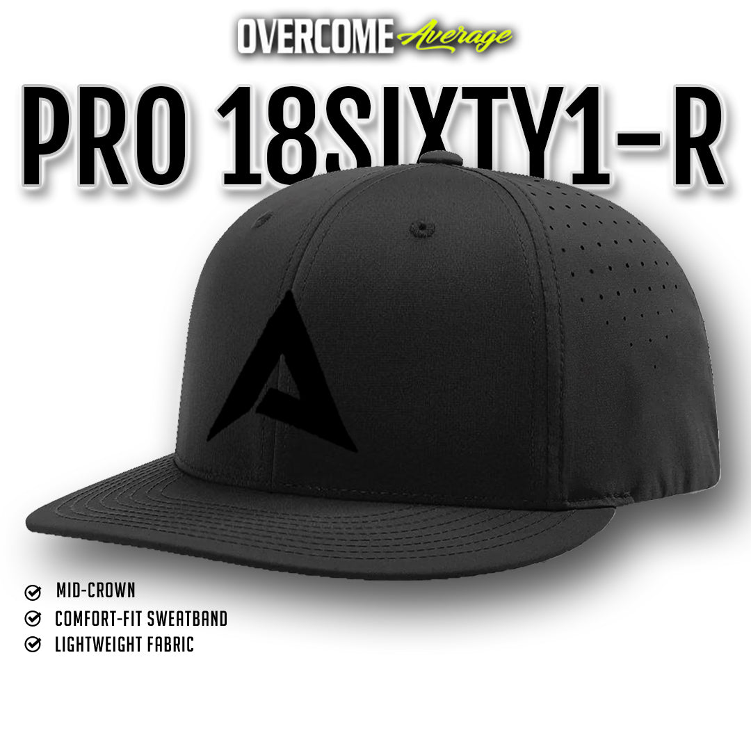Anarchy - Pro 18SIXTY1-R Performance Hat - Black/Black