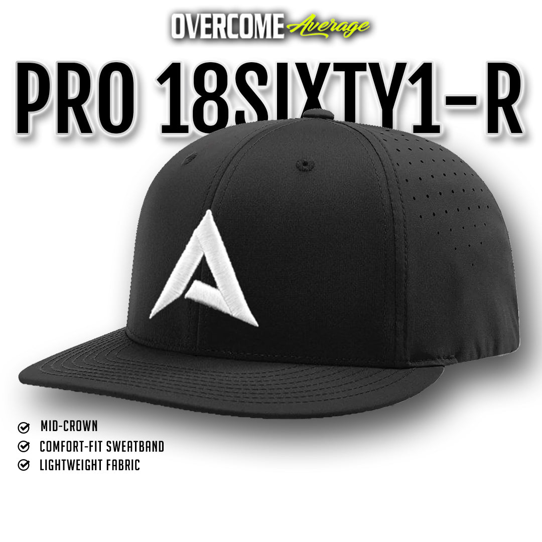 Anarchy - Pro 18SIXTY1-R Performance Hat - Black/White
