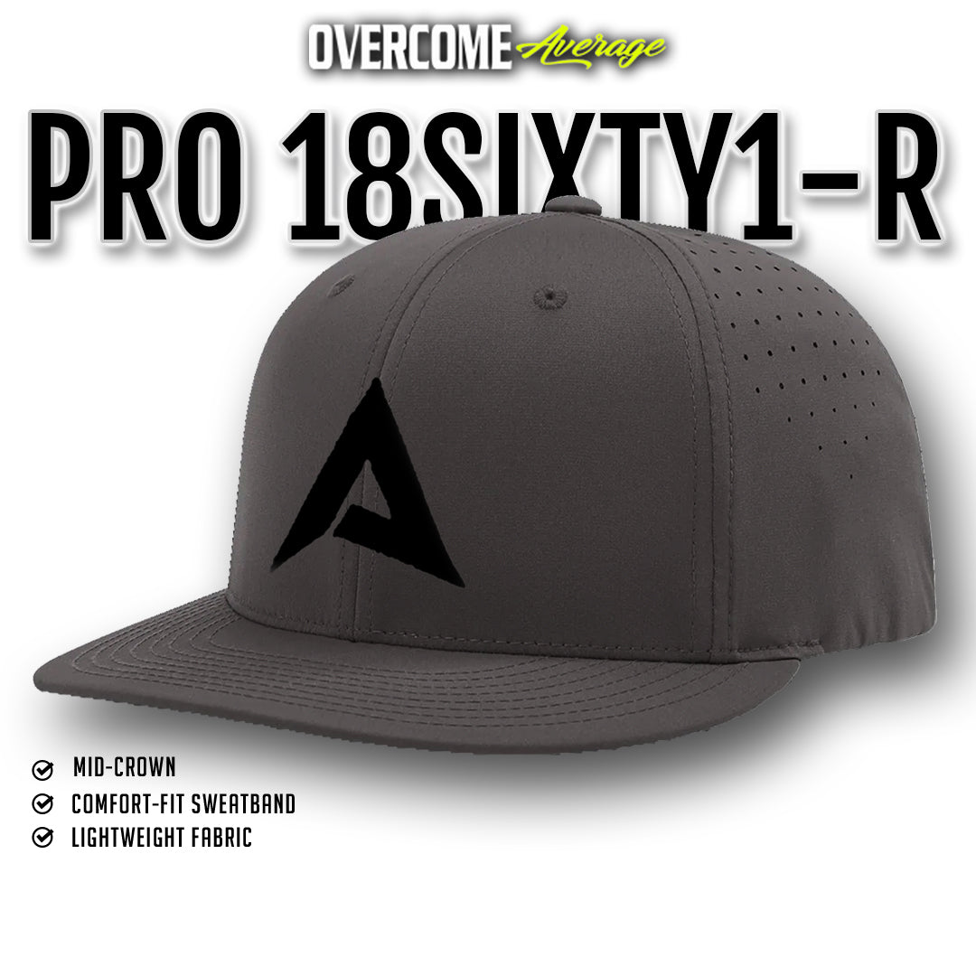 Anarchy - Pro 18SIXTY1-R Performance Hat - Charcoal/Black