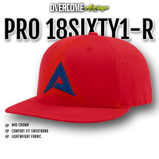 Anarchy - Pro 18SIXTY1-R Performance Hat - Red/Navy