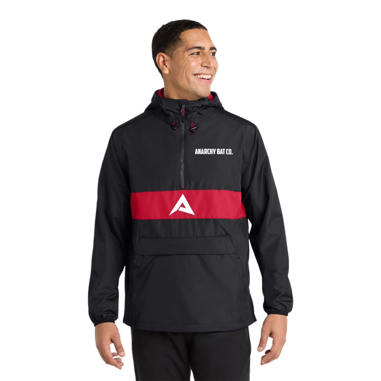 Anarchy Hooded Pullover Jacket (Multiple Colors)