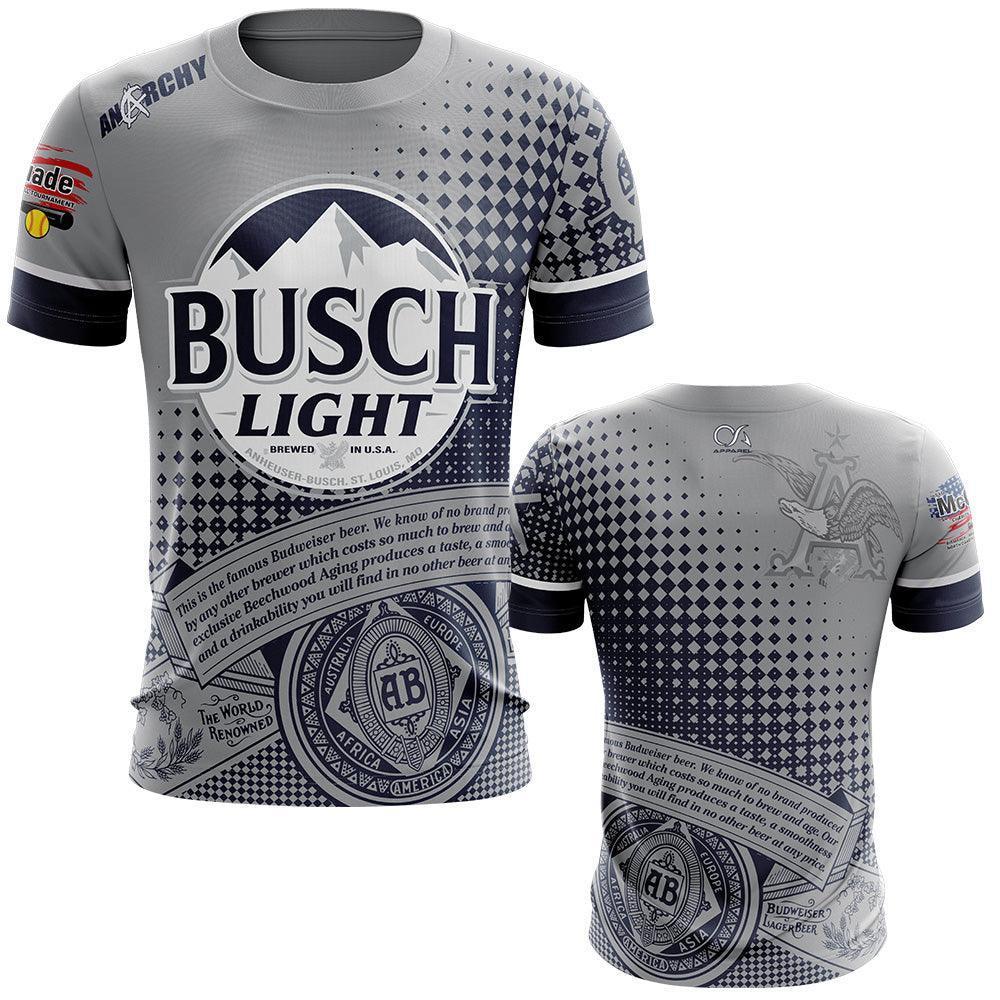 Anarchy Busch Light Short Sleeve Shirt - Smash It Sports