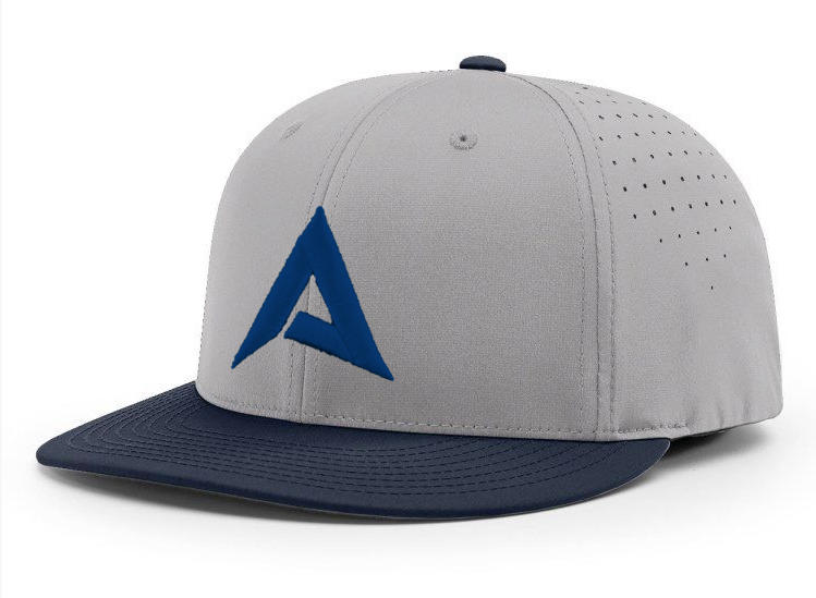 Anarchy CA i8503 Performance Hat - New Logo - Grey/Navy/Navy