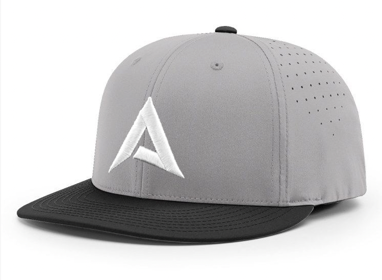 Anarchy CA i8503 Performance Hat - New Logo - Grey/Black/White