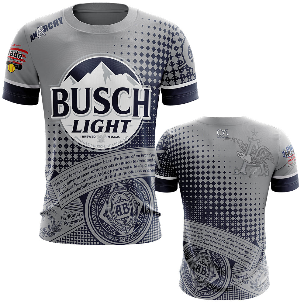 Anarchy Busch Light Short Sleeve Shirt