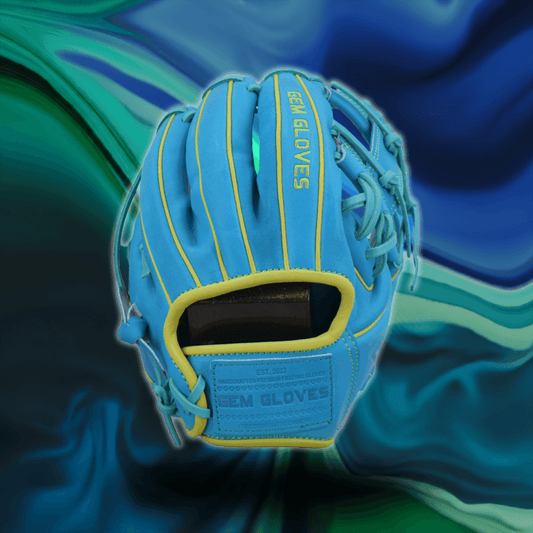 Gem Gloves 11.5" Baseball Fielding Glove - GEM022 Surge – Specs Overview | Smash It Sports | leather, kip, pro