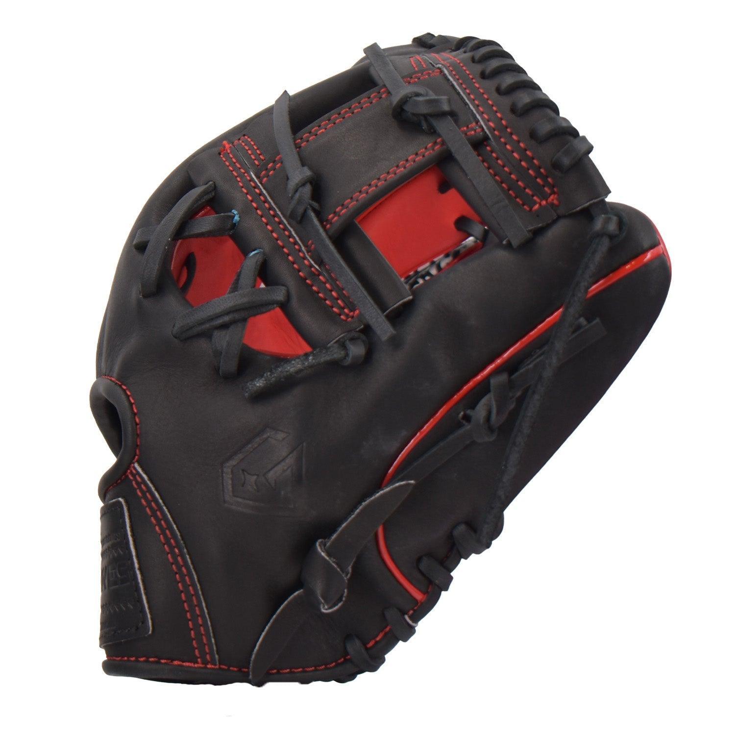 Gem Gloves 11.5" Baseball Fielding Glove - GEM024 Elephant – Product View | Smash It Sports | leather, kip, pro