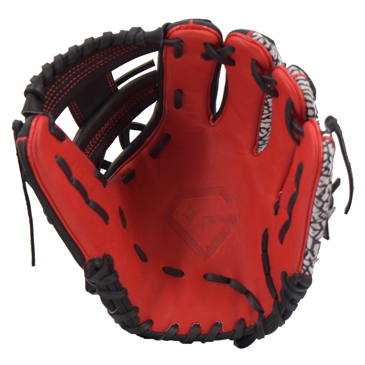 Gem Gloves 11.5" Baseball Fielding Glove - GEM024 Elephant – Product View | Smash It Sports | leather, kip, pro