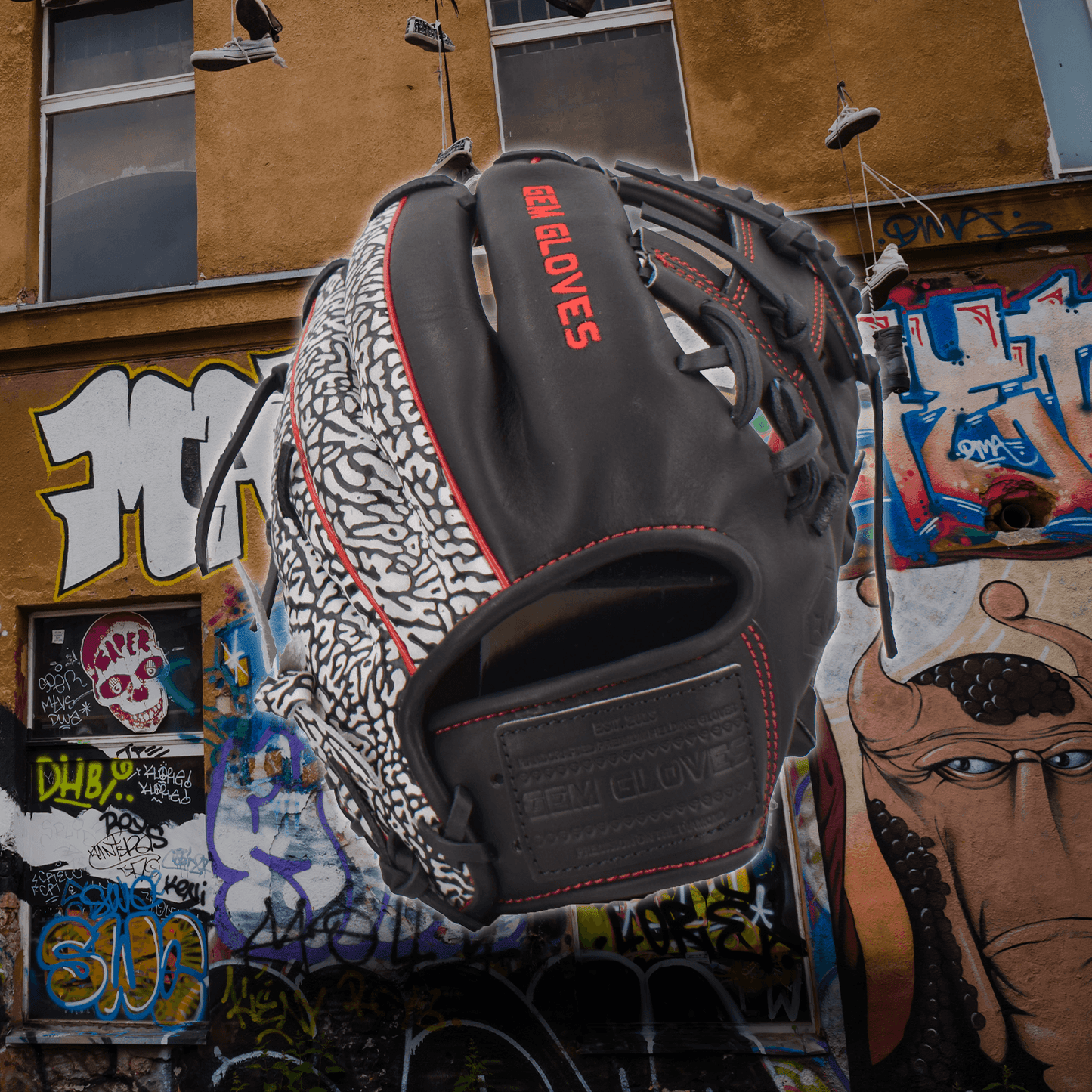 Gem Gloves 11.5" Baseball Fielding Glove - GEM024 Elephant – Specs Overview | Smash It Sports | leather, kip, pro
