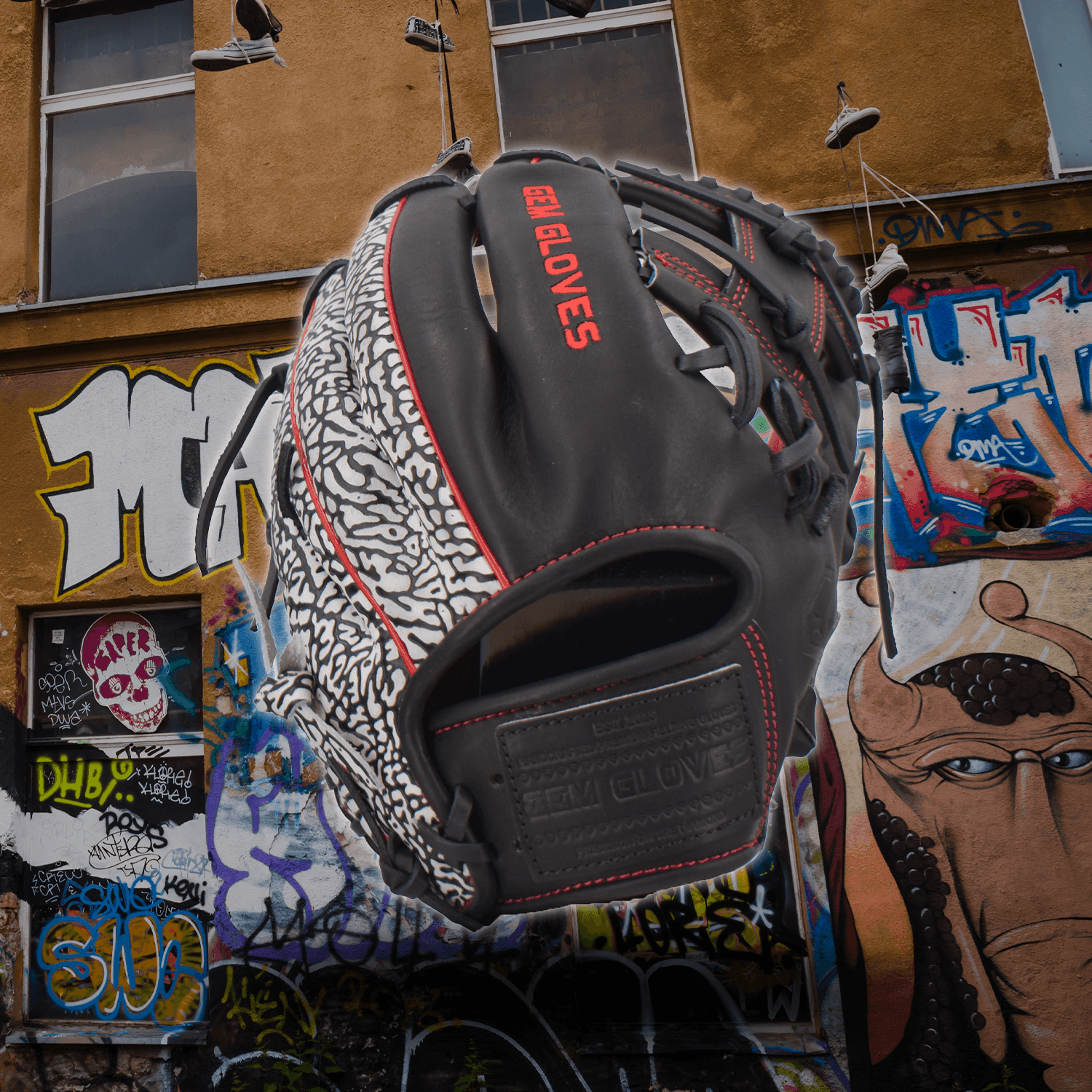 Gem Gloves 11.5" Baseball Fielding Glove - GEM024 Elephant – Specs Overview | Smash It Sports | leather, kip, pro