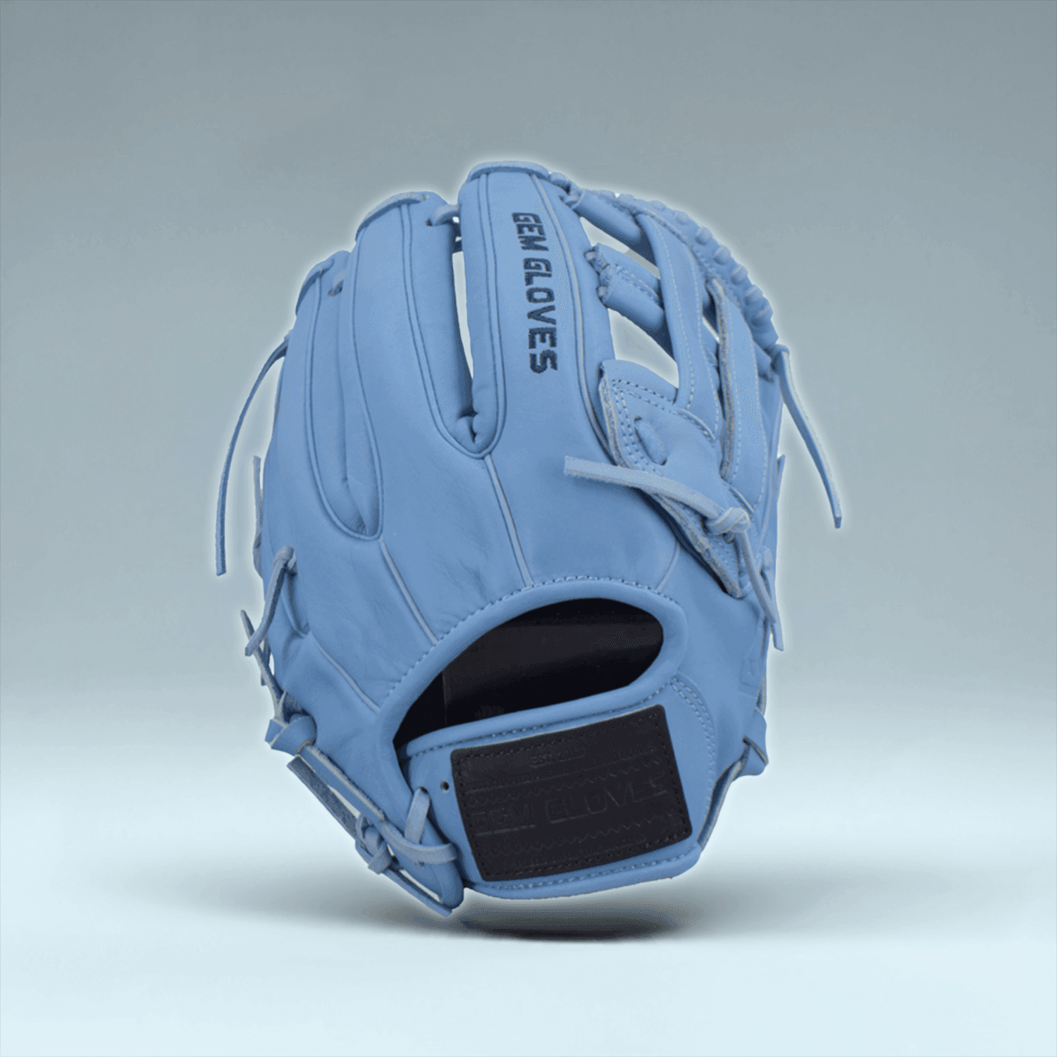 Gem Gloves 12.75" Baseball Fielding Glove - GEM030 Blue Abyss – Specs Overview | Smash It Sports | leather, kip, pro