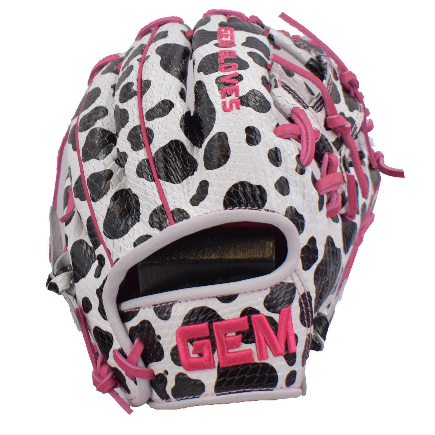 Gem Gloves Baseball Fielding Glove - GEM023 Moo – Product View | Smash It Sports | leather, kip, pro