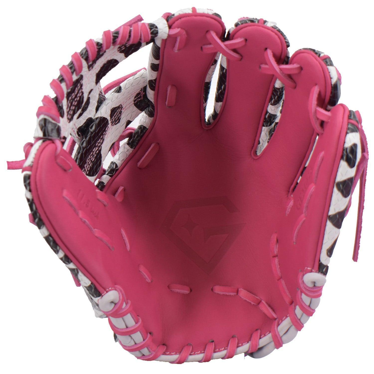 Gem Gloves Baseball Fielding Glove - GEM023 Moo – Product View | Smash It Sports | leather, kip, pro
