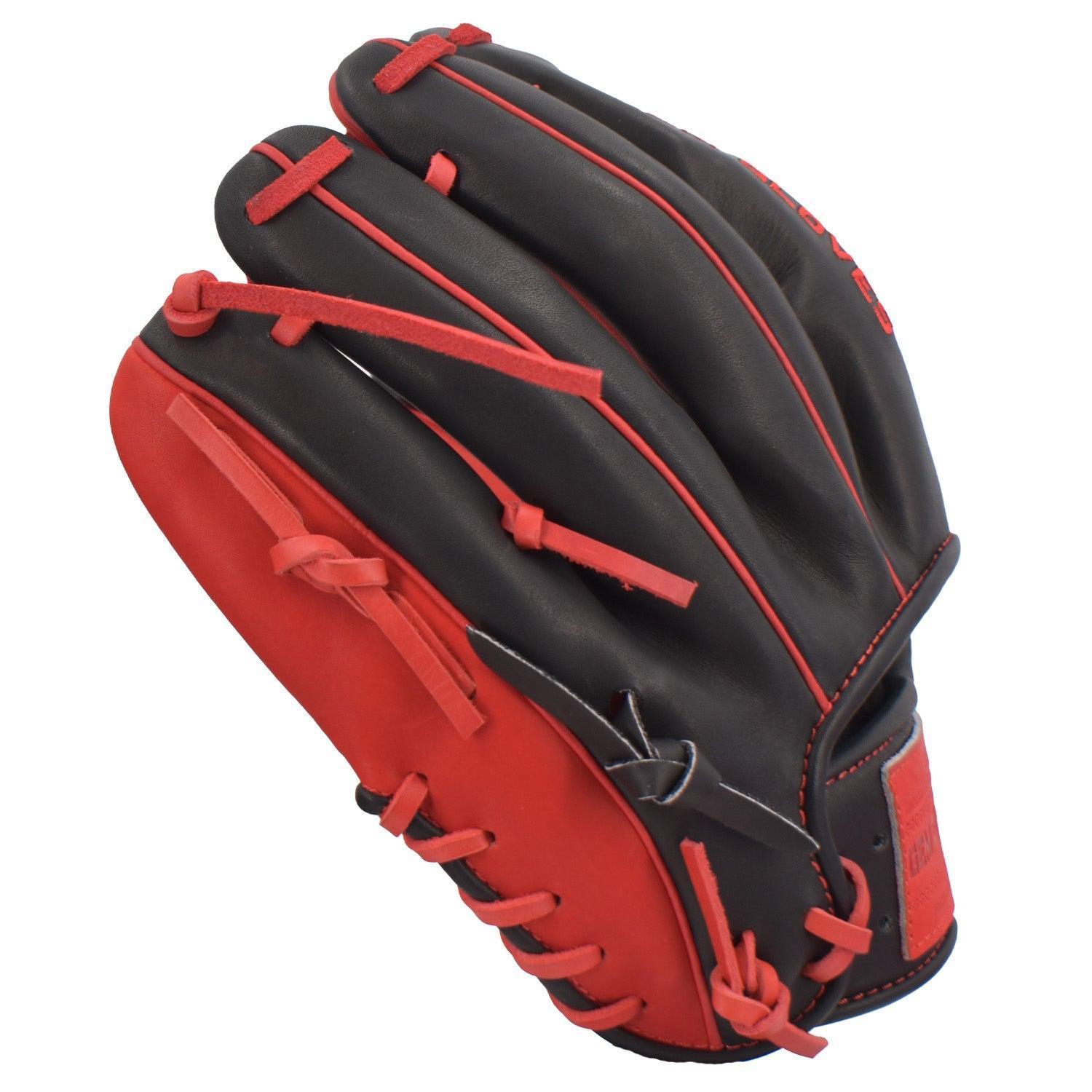 Gem Gloves Baseball Fielding Glove - GEM032 Blood Moon – Product View | Smash It Sports | leather, kip, pro