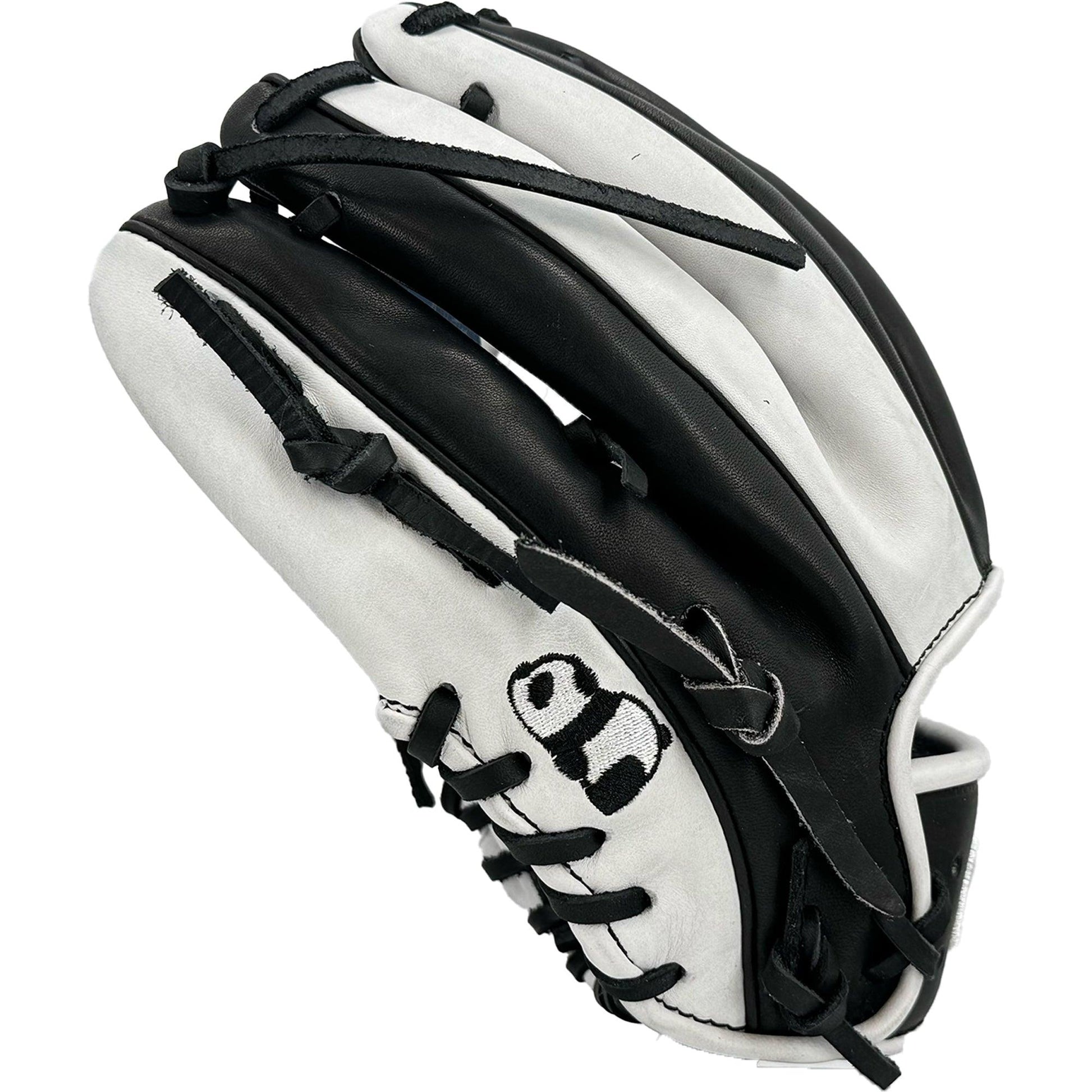 Gem Gloves Baseball Fielding Glove - GEM044 Panda – Product View | Smash It Sports | leather, kip, pro
