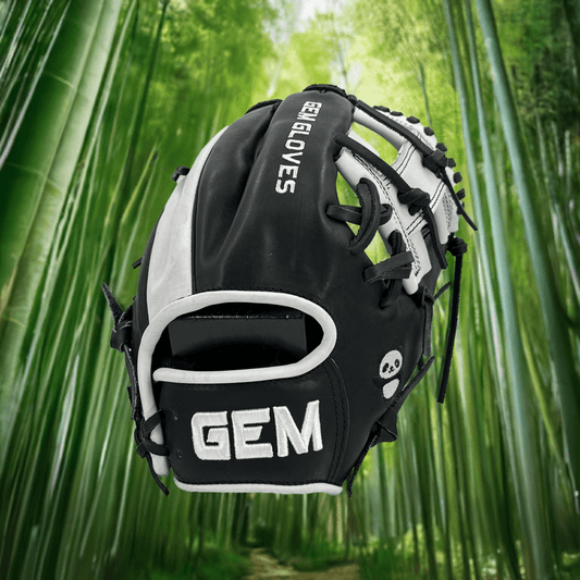 Gem Gloves Baseball Fielding Glove - GEM044 Panda – Specs Overview | Smash It Sports | leather, kip, pro