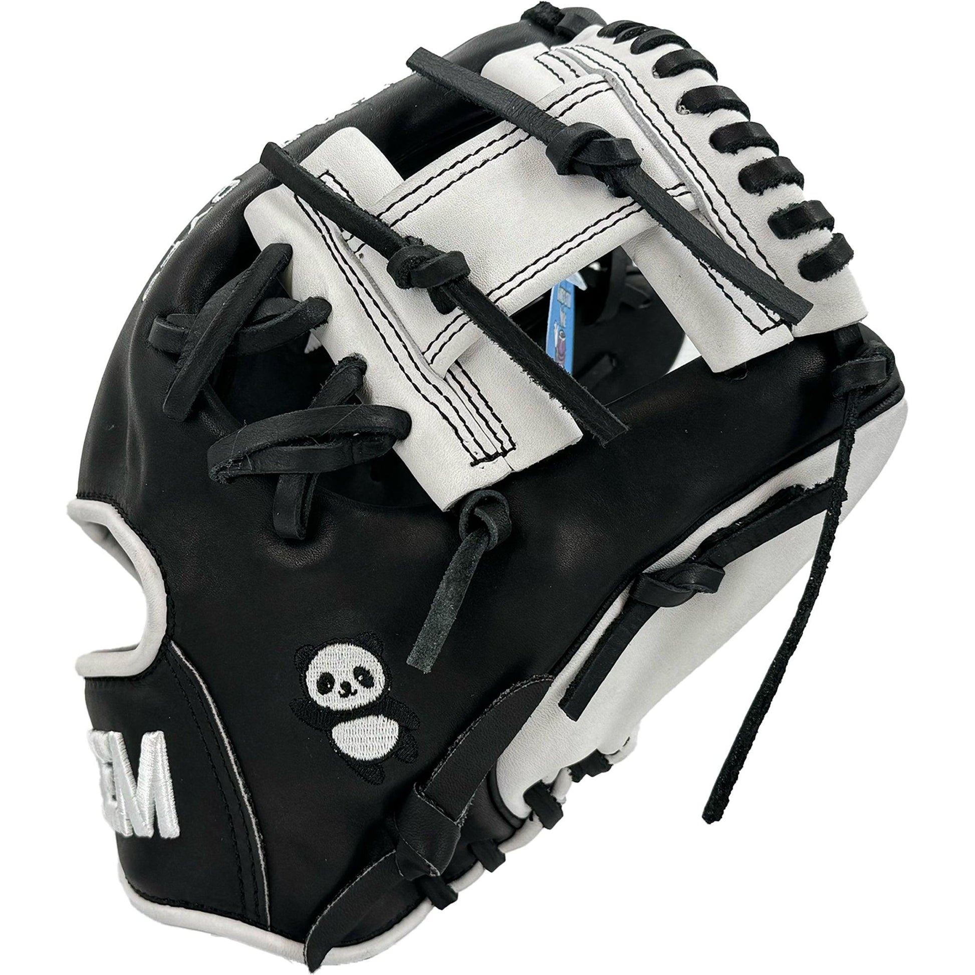 Gem Gloves Baseball Fielding Glove - GEM044 Panda – Product View | Smash It Sports | leather, kip, pro