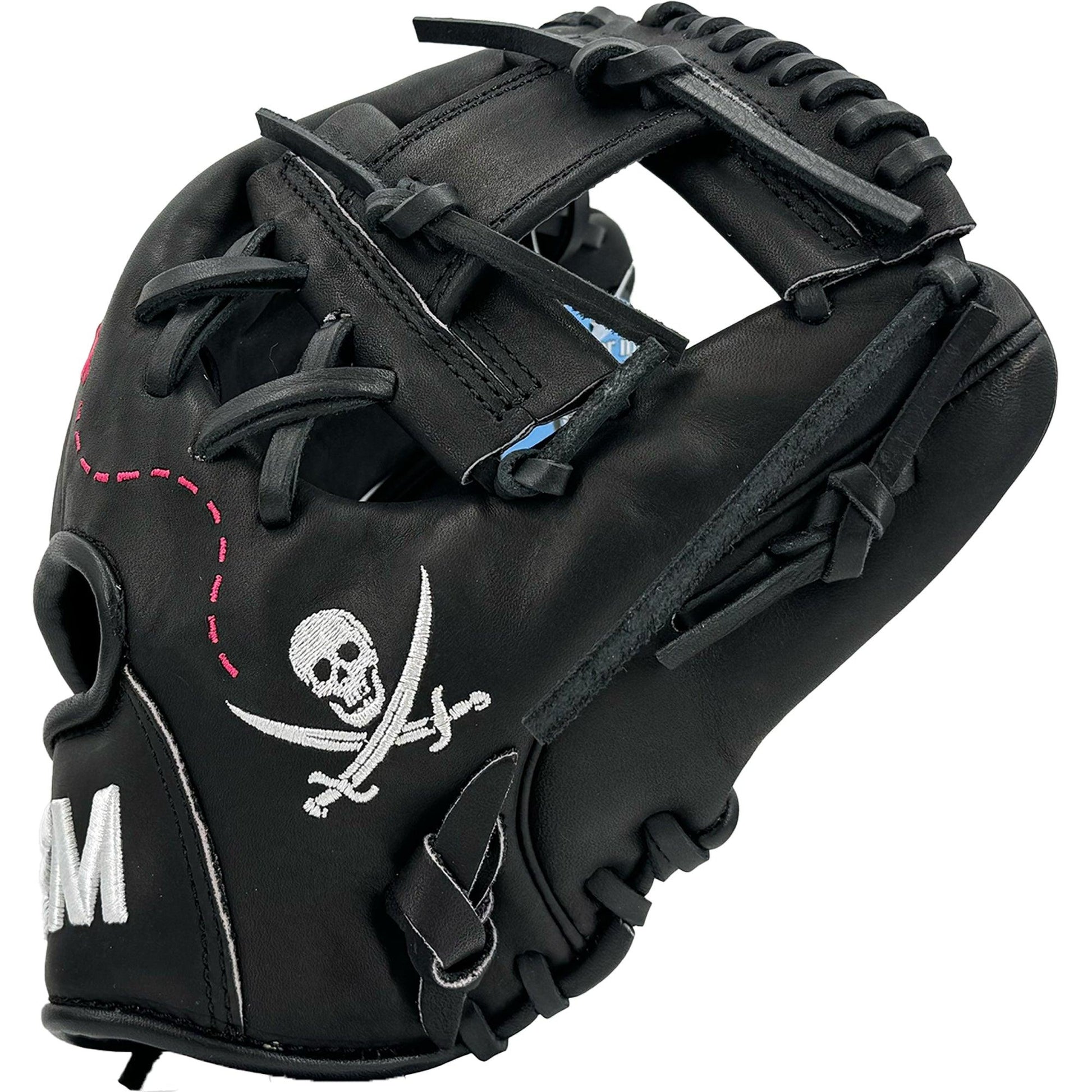 Gem Gloves Baseball Fielding Glove - GEM045 Pirates Treasure – Product View | Smash It Sports | leather, kip, pro