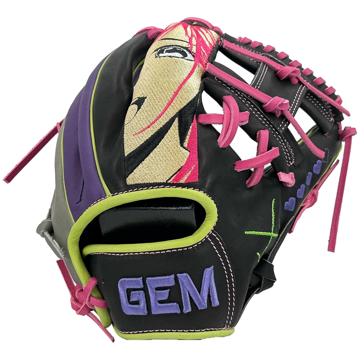 Gem Gloves Baseball Fielding Glove - GEM048 Anime – Product View | Smash It Sports | leather, kip, pro