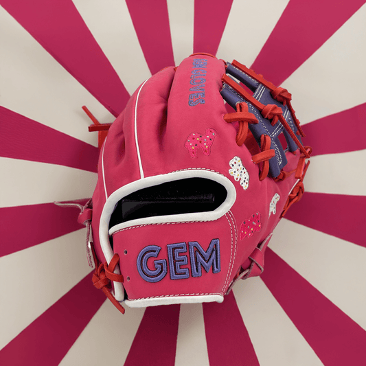 Gem Gloves Baseball Fielding Glove - GEM053 Frosted Animals – Specs Overview | Smash It Sports | leather, kip, pro