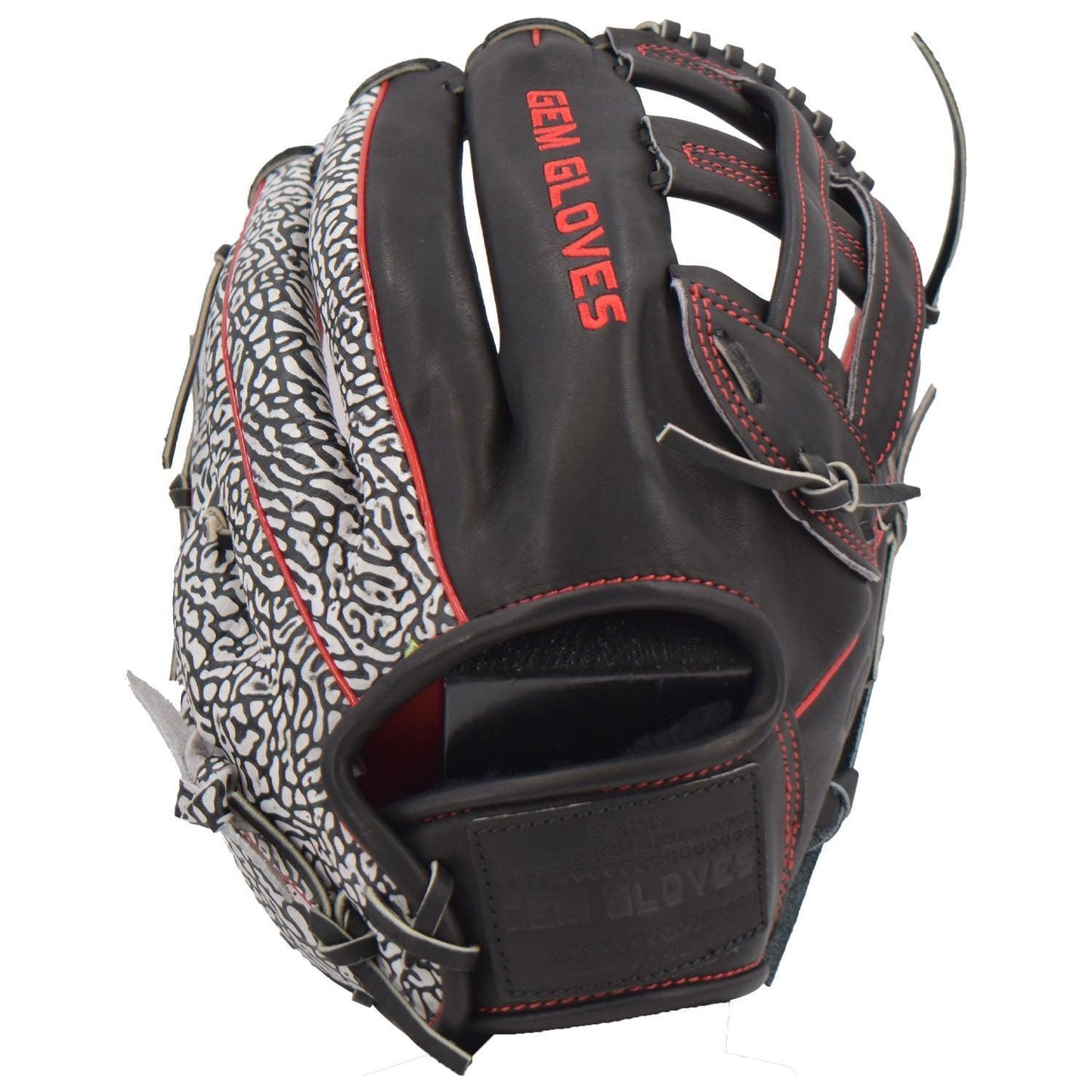 Gem Gloves Softball Fielding Glove - GEM005 Elephant – Product View | Smash It Sports | leather, kip, pro