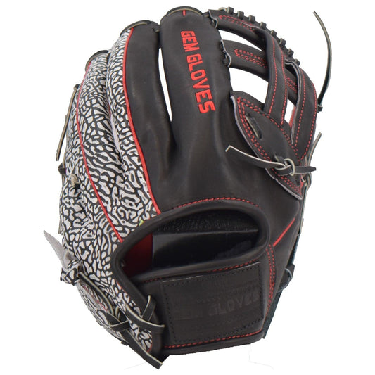Gem Gloves Softball Fielding Glove - GEM005 Elephant – Product View | Smash It Sports | leather, kip, pro