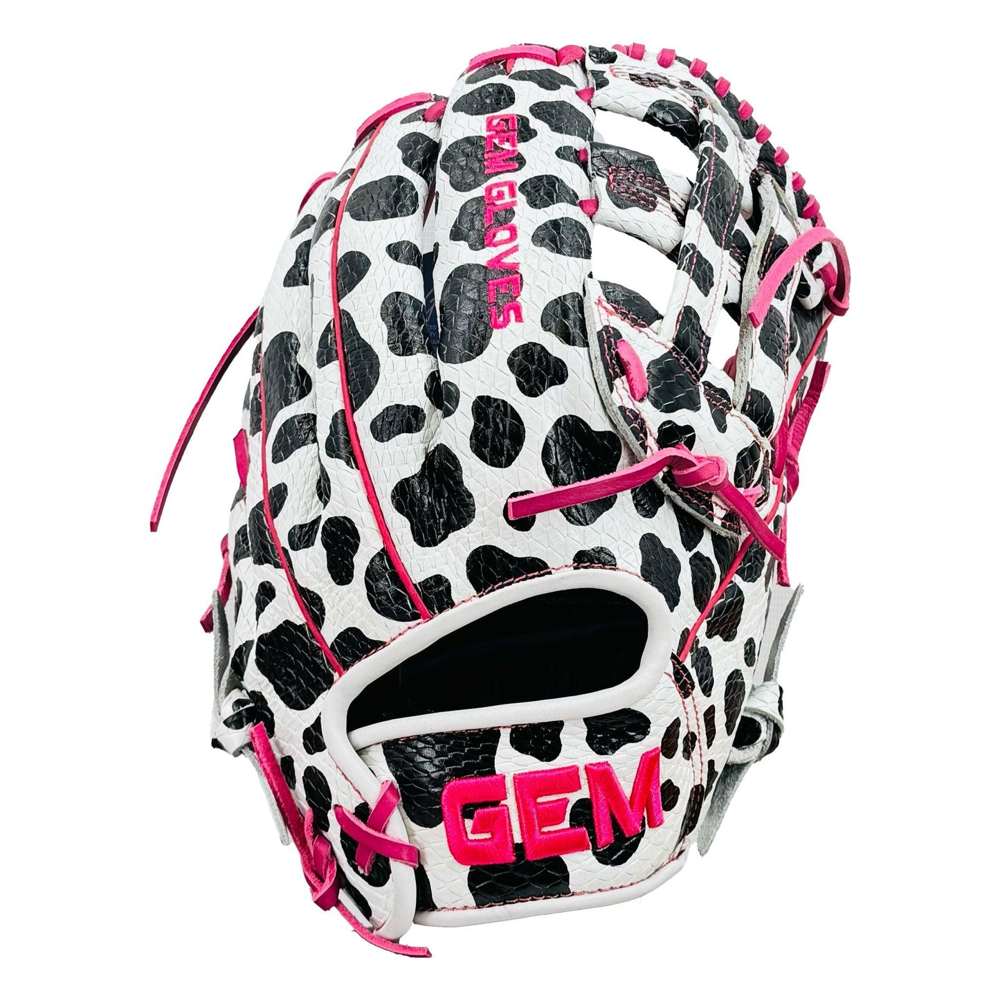 Gem Gloves Softball Fielding Glove - GEM043 Moo – Product View | Smash It Sports | leather, kip, pro