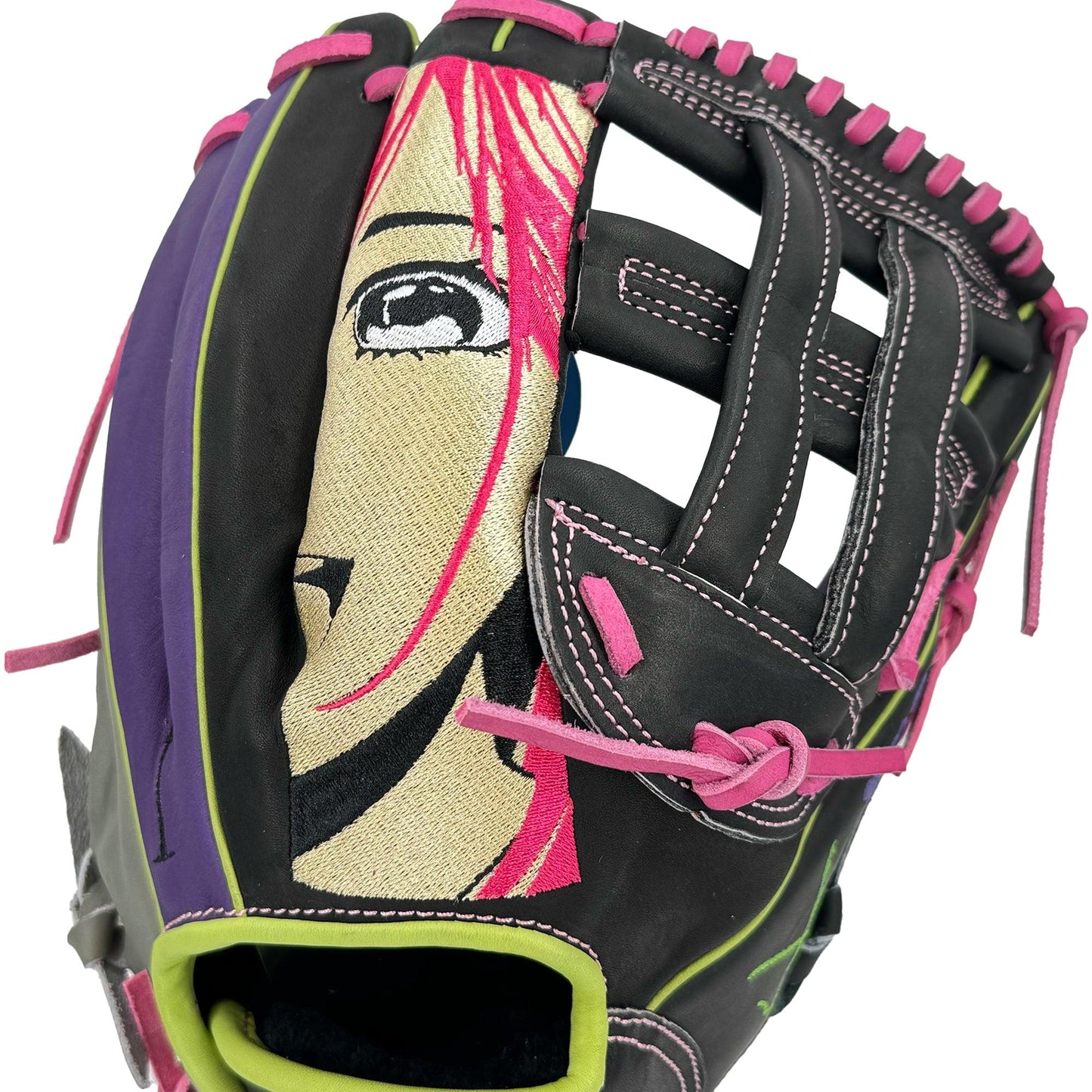 Gem Gloves Softball Fielding Glove - GEM048 Anime – Product View | Smash It Sports | leather, kip, pro