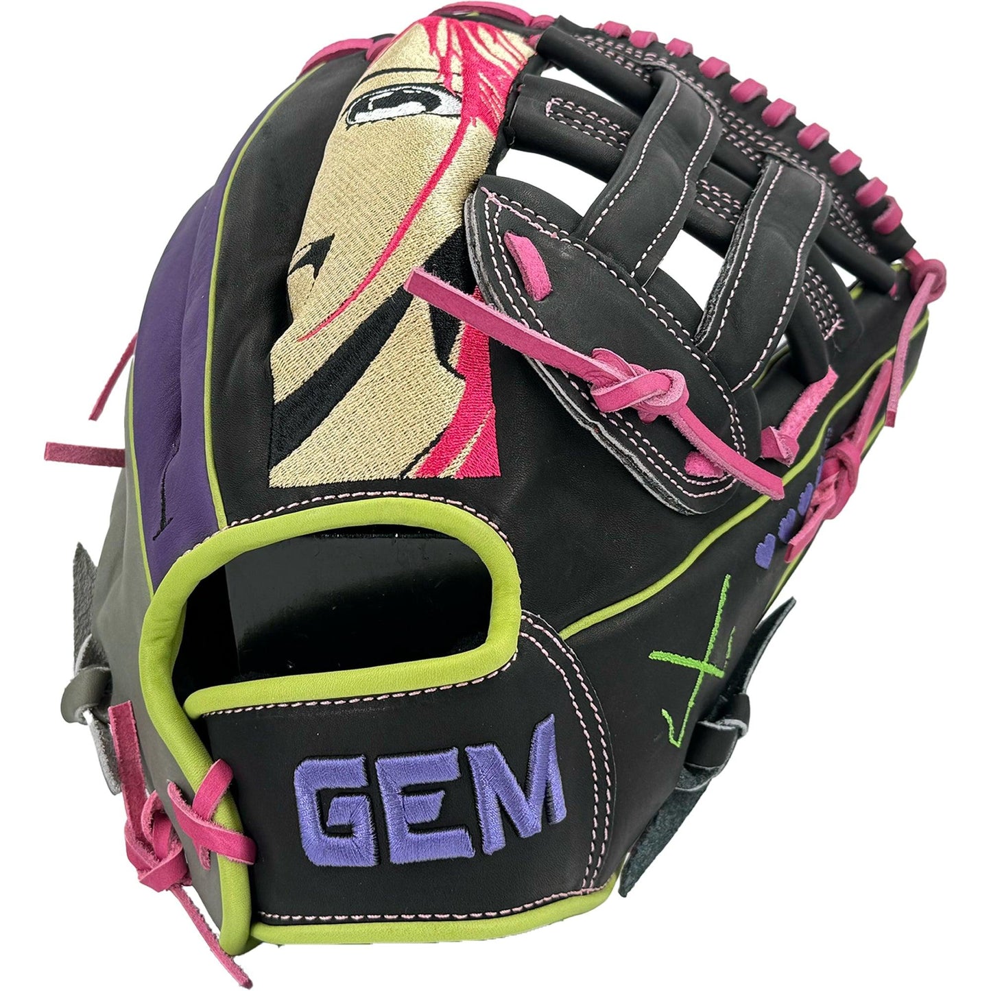 Gem Gloves Softball Fielding Glove - GEM048 Anime – Product View | Smash It Sports | leather, kip, pro