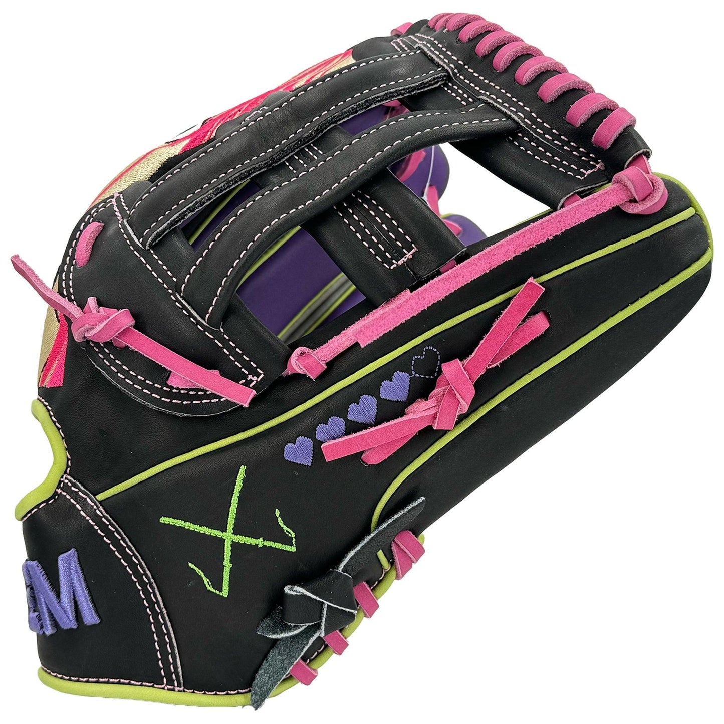Gem Gloves Softball Fielding Glove - GEM048 Anime – Product View | Smash It Sports | leather, kip, pro