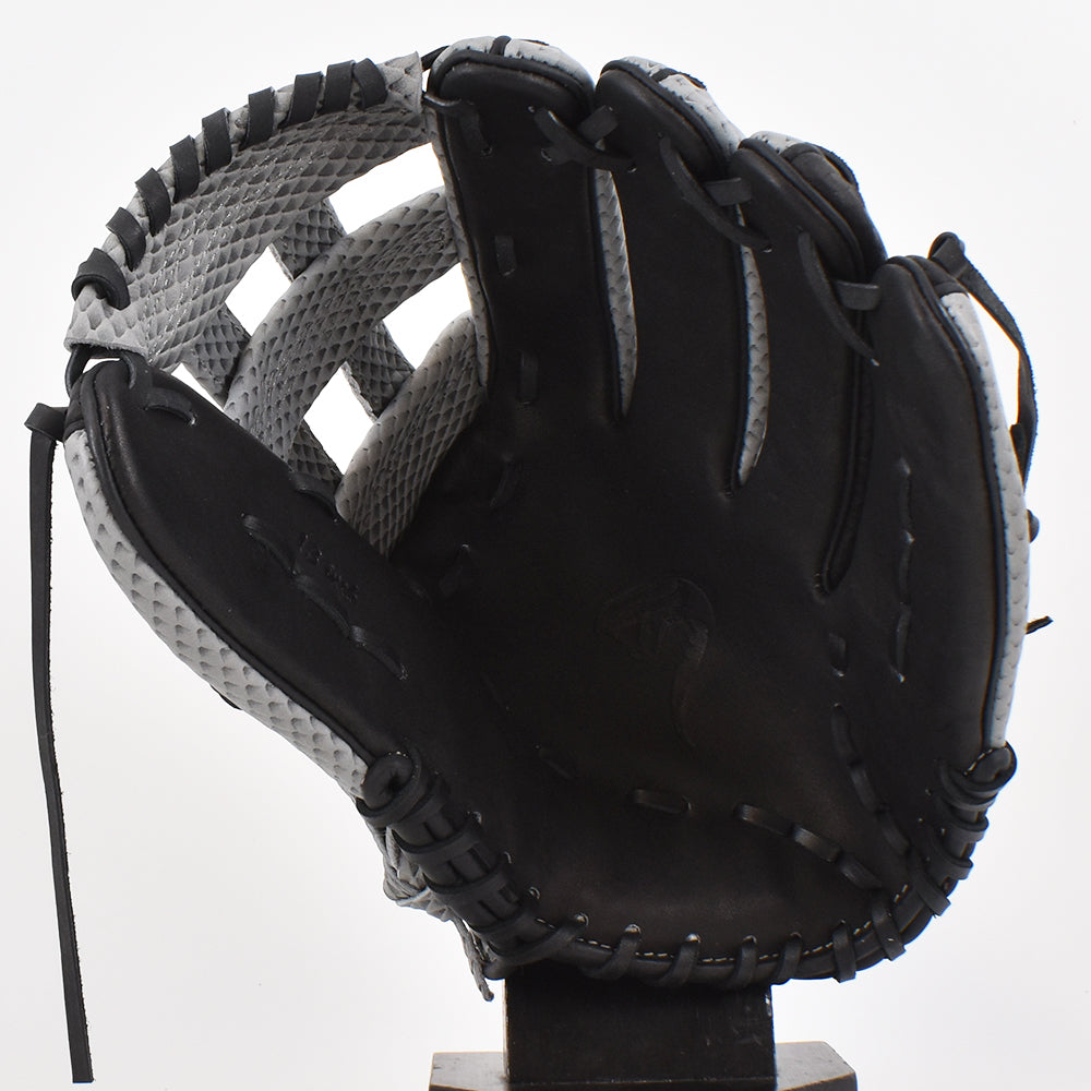 Viper Japanese Kip Leather Fielding Glove Grey/Black