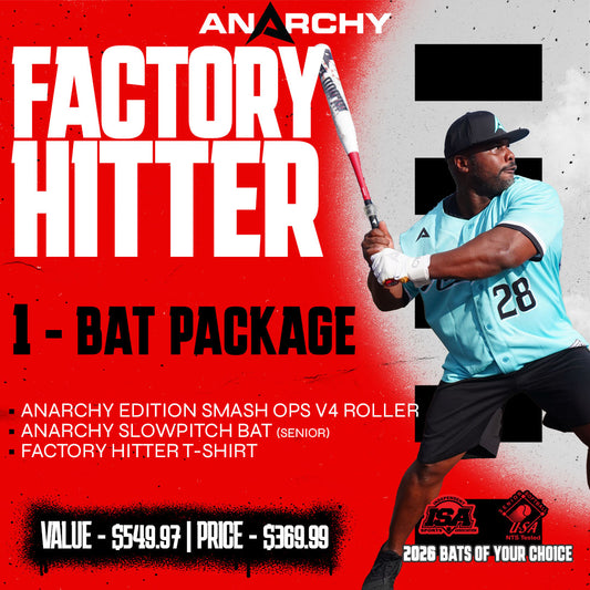 2026 Anarchy Factory Hitter - 1 Bat Package (Senior)