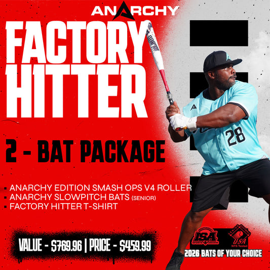 2026 Anarchy Factory Hitter - 2 Bat Package (Senior)