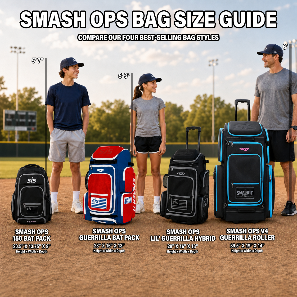 Smash Ops Guerrilla V4 Roller Bag - Vice