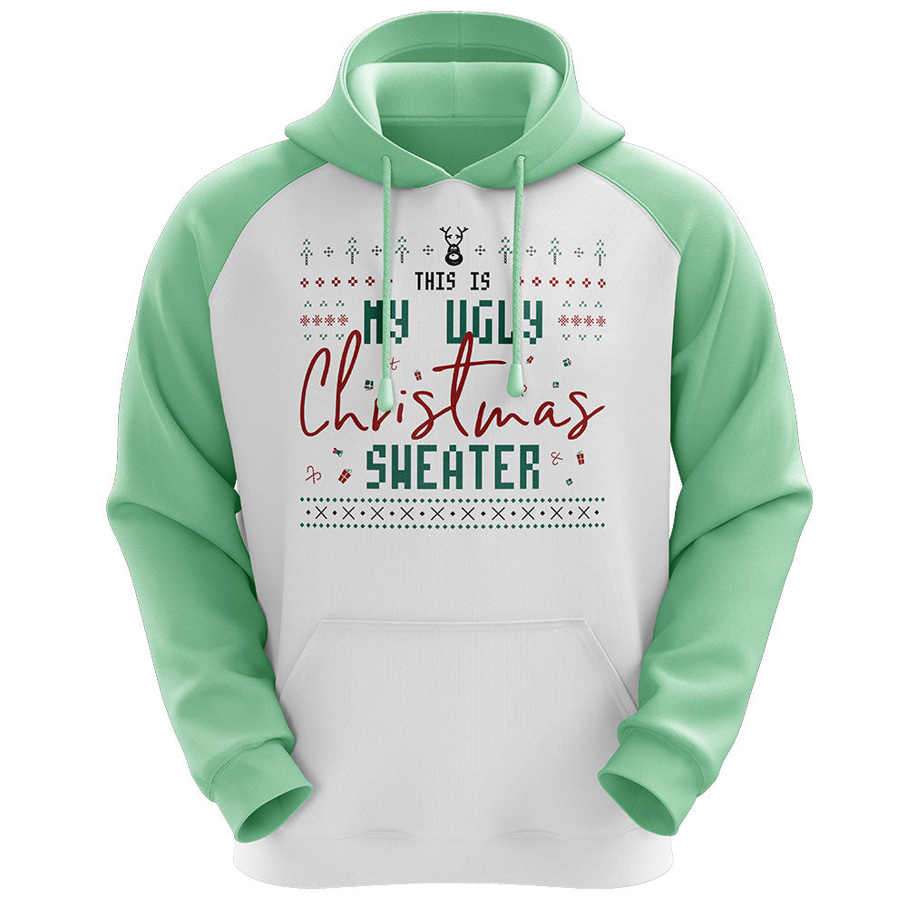 Ugly Christmas Sweater - Defender Fleece Hoodie (Ladies)